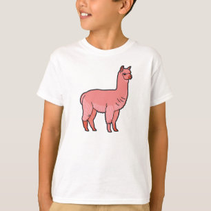 Söt liten alpacka t shirt