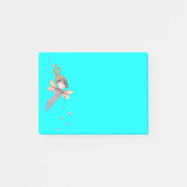 Söt liten älv post-it block (Framsida)