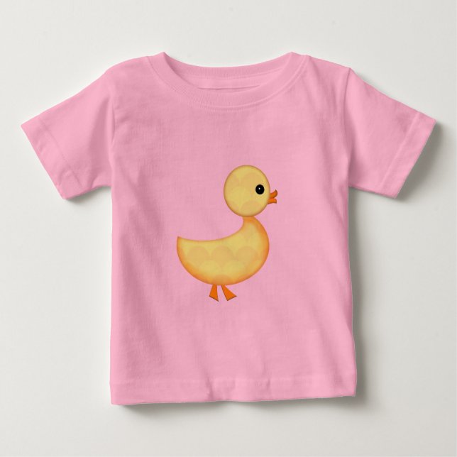 Söt liten ankunge onesie t shirt (Framsida)