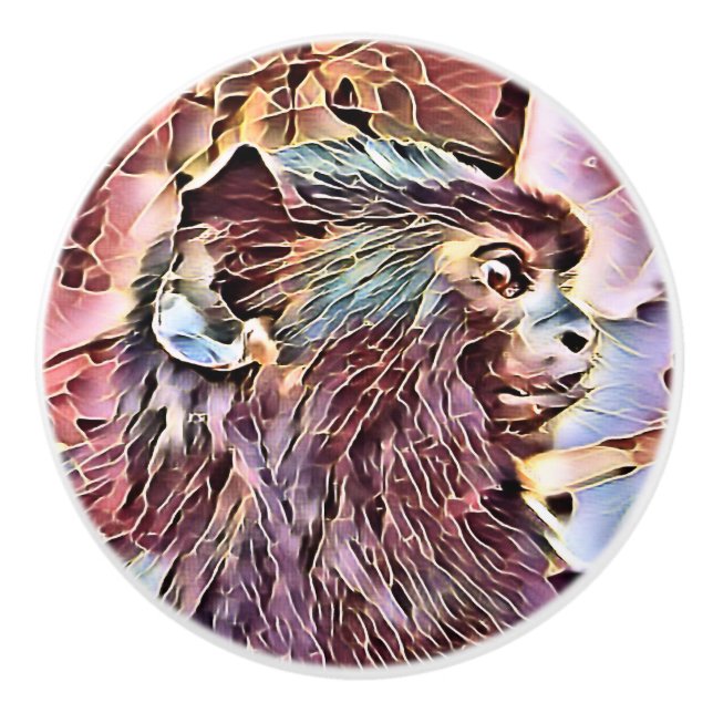 SÖT LITEN APA KNOPP (Framsidan)