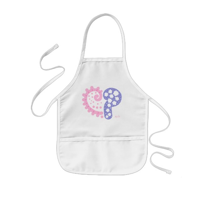 söt liten apron barnförkläde (Framsidan)