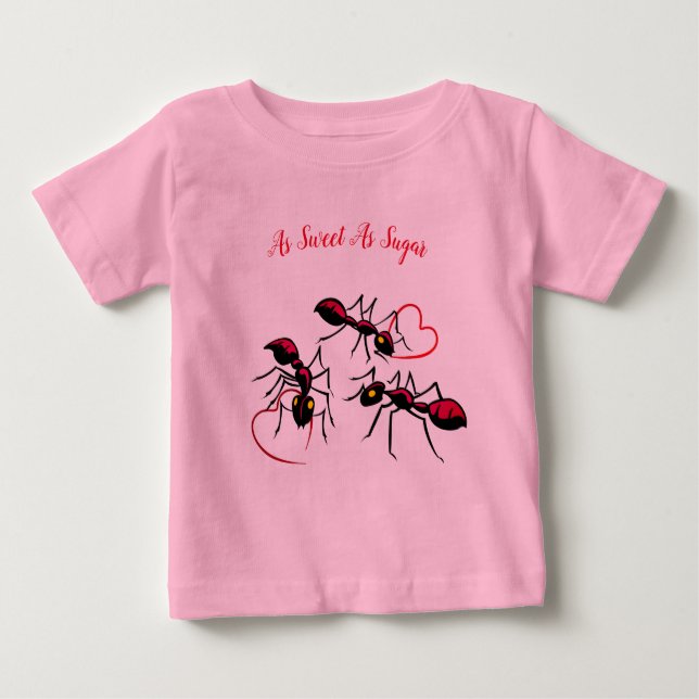 Söt Liten Baby - T-Shirt Baby Tröja (Framsida)