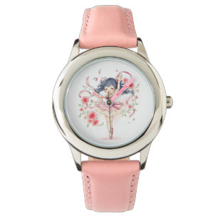 Söt liten ballerinagirl armbandsur