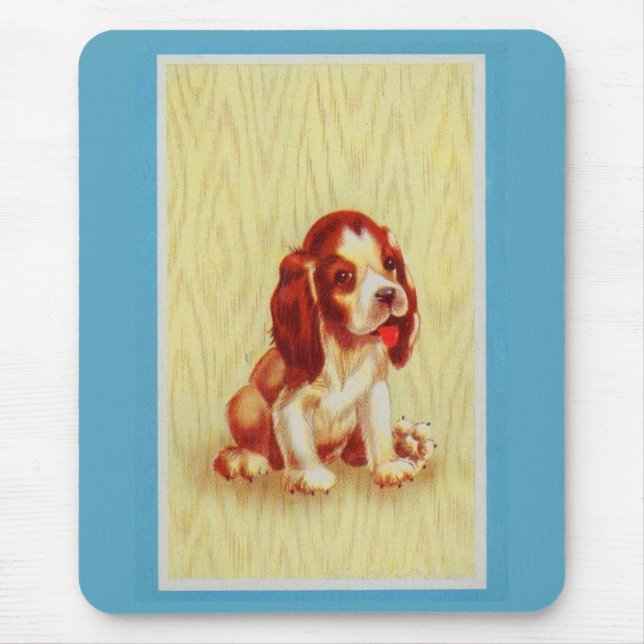 söt liten beagle-valp musmatta (Framsidan)