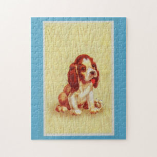 söt liten beagle-valp pussel