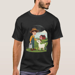 Söt liten bondpojke get t shirt