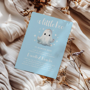 Söt Liten Boo Halloween Babykalas Inbjudningar