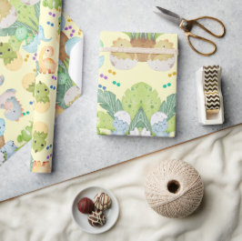 Söt liten Dino Presentpapper