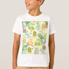 Söt liten Dino T Shirt
