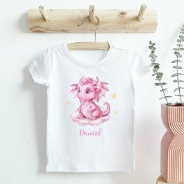 Söt liten drakbaby t-shirt