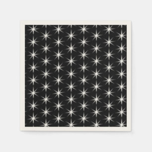 söt, liten, färglös hjärtan pappersservett