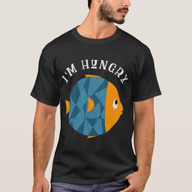 Söt liten fisk t shirt (Framsida)