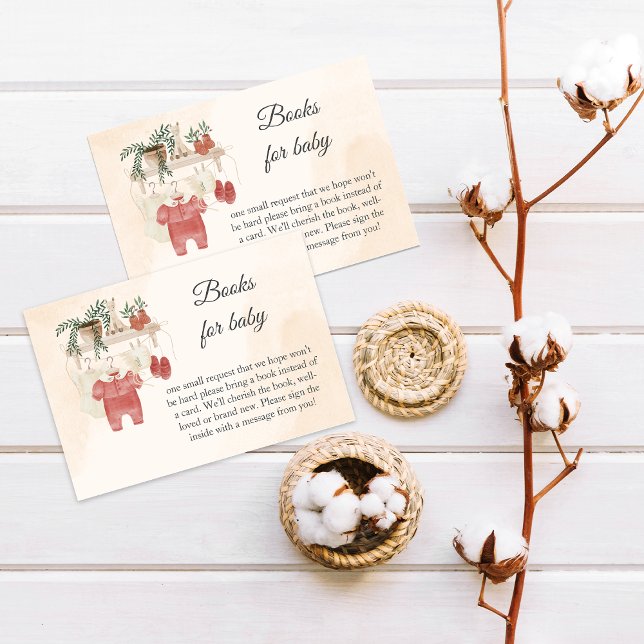 Söt liten flicka Boho kläder Böcker För Bebis Tilläggskort (Skapare uppladdad)