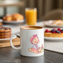 Söt liten flicka Grattis på födelsedagen