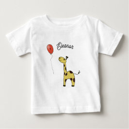 Söt liten giraff t shirt