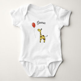 Söt liten giraff t shirt