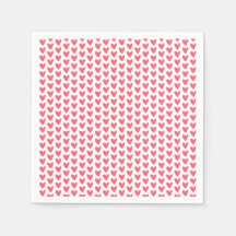 Söt liten hallonrosa hjärtmönster