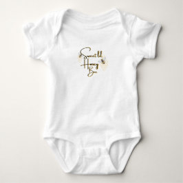 Söt liten honungsbi T-Shirt Baby Bodysuit