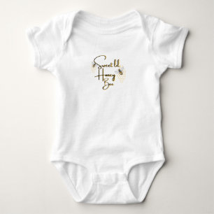 Söt liten honungsbi T-Shirt Baby Bodysuit
