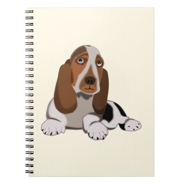 Söt Liten Hund Anteckningsbok (Framsidan)