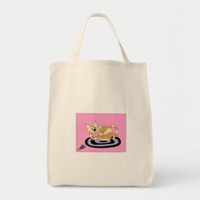 Söt Liten Katt Tygkasse (Framsidan)