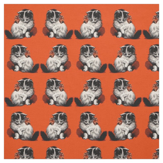 söt liten kattunge tyg (Provkarta)