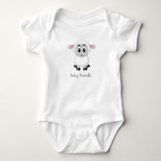 Söt liten lammbodydräkt från baby t shirt