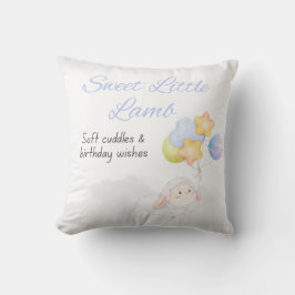 Söt liten lammkudde kudde