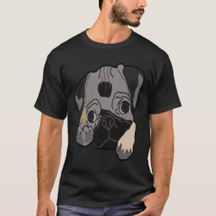 Söt Liten Pug Ser Fantastisk Ut Perfekt Gåvaidé Cl T Shirt