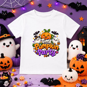 söt Liten Pumpa Party baby T Shirt