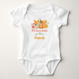Söt Liten Pumpa Prinsessa för Hösten T Shirt