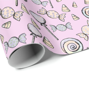Söt Liten Rosa Presentationspapper Presentpapper