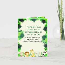 Söt Liten Skog Inbjudan