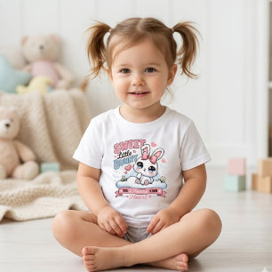 Söt Liten SockerKanin Stora Drömmar Småbarn T Shirt