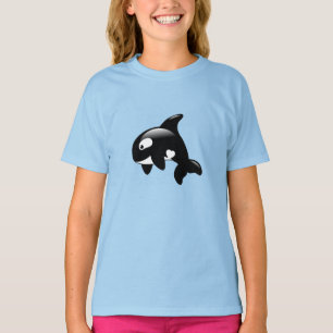 Söt liten späckhuggare t shirt