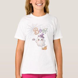 Söt Liten Spökhäxa. Boo! T Shirt