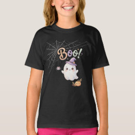 Söt Liten Spökhäxa. Boo! T Shirt