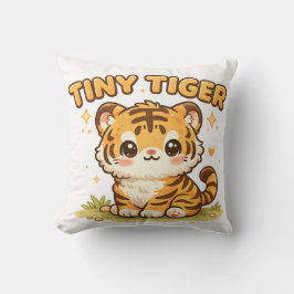Söt liten tiger Kawaii Baby Tiger Cartoon Djur Kudde