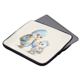 Söt litet fågelbror Laptopfodral Laptop Fodral