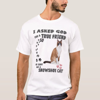 Söt litet katt-citat Mamma Pappa Älskare Print, Sn T Shirt