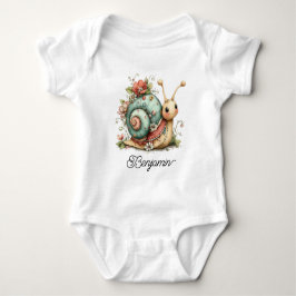 Söt litet snigel t shirt