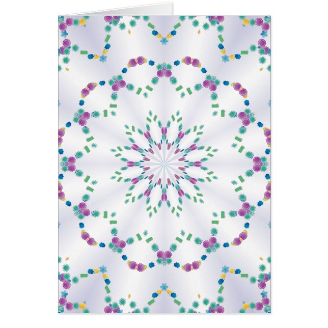 Söt Littel Garden Hälsningskort (Framsidan)