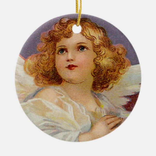 Söt Little Angel Julgransdekoration (Framsidan)