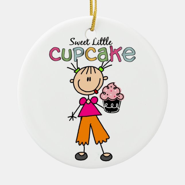 Söt Little Cupcoa Ornament (Framsidan)