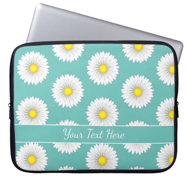 Söt Little Daisy Laptop Fodral (Framsidan)