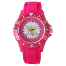 Söt Little Daisy Sporty Rosa Silicone