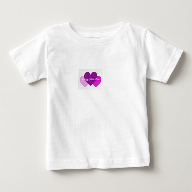 Söt Little Diva T-shirt (Framsida)