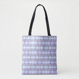 Söt Little Flowers Tote Bag Tygkasse