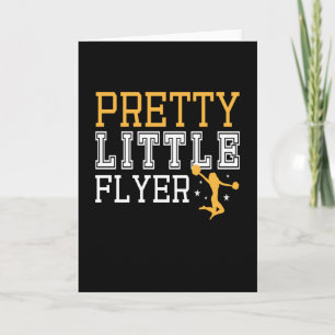 Söt Little Flyer Cheerlead Kort