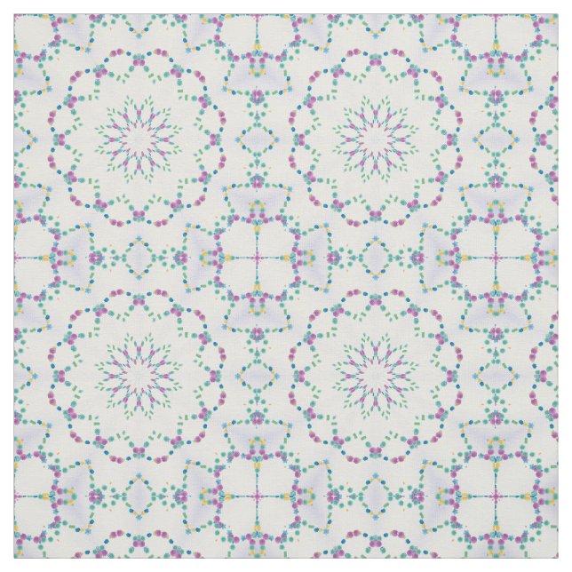 Söt Little Garden Tyg (Provkarta)